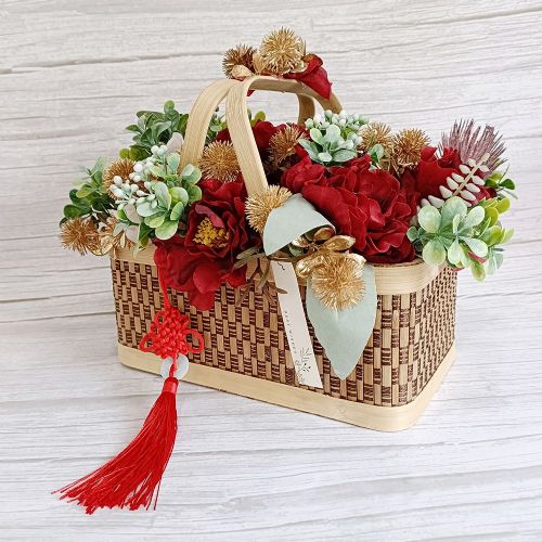 手作質感花束｜花件擺飾｜送禮花籃